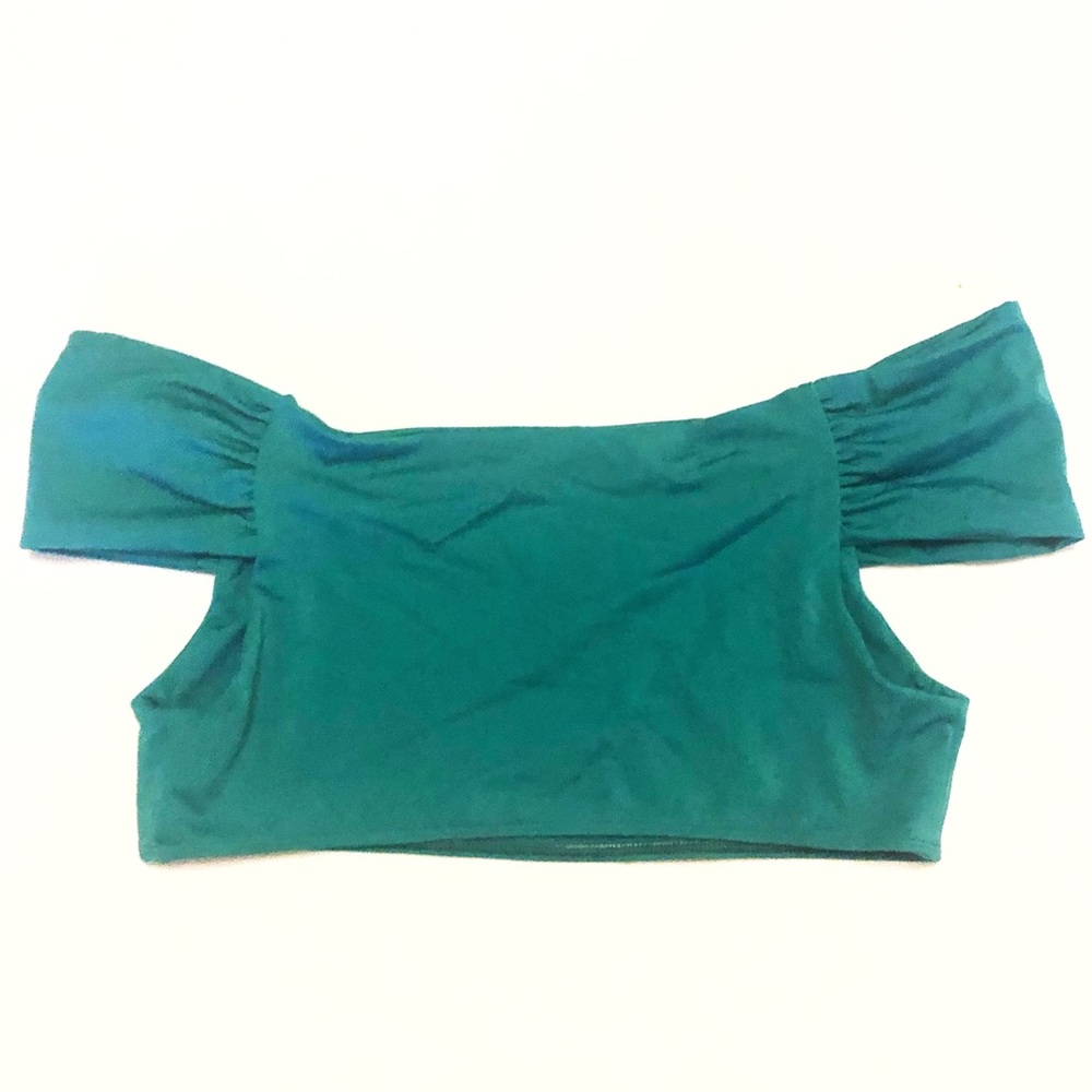 Off Shoulder Swim Top